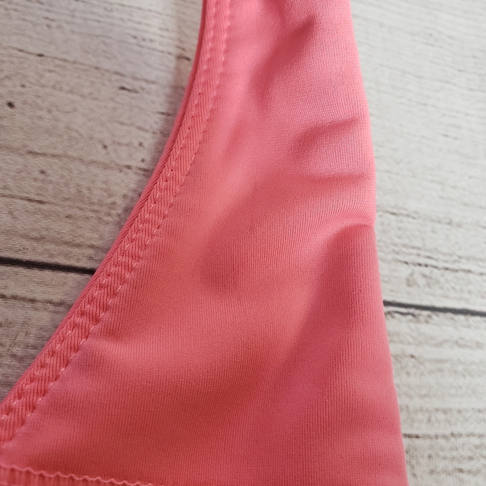 Women's Fabletics Adjustable Pink Purple Sports Bra - Picture 12 of 14